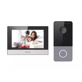 System wideodomofonowy Hikvision DS-KIS603-P(C)/EU 2 MP 7-calowy LCD