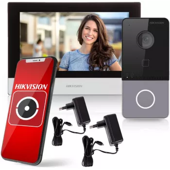 System wideodomofonowy Hikvision DS-KIS603-P(C)/EU 2 MP 7-calowy LCD