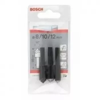 Zestaw pogłębiaczy Bosch 2608596667 8,0 mm 10,0 mm 12,0 mm