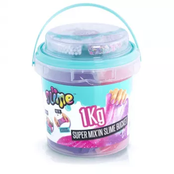 Canal Toys Slime Super Wiadro śluzu 1 kg Wielokolorowy od 6 lat