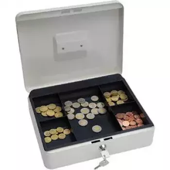 Kasetka na gotówkę WEDO rozmiar 4 biała