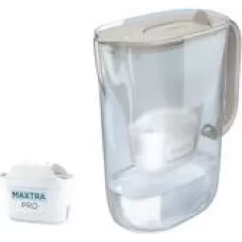 Dzbanek filtrujący wodę BRITA Style Essential Piaskowy z 1 wkładem MXPRO PP i 1 wkładem MXPRO EK