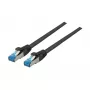 Kabel sieciowy EFB Elektronik K5525FSW.10 RJ-45 Cat6a 10 m Czarny