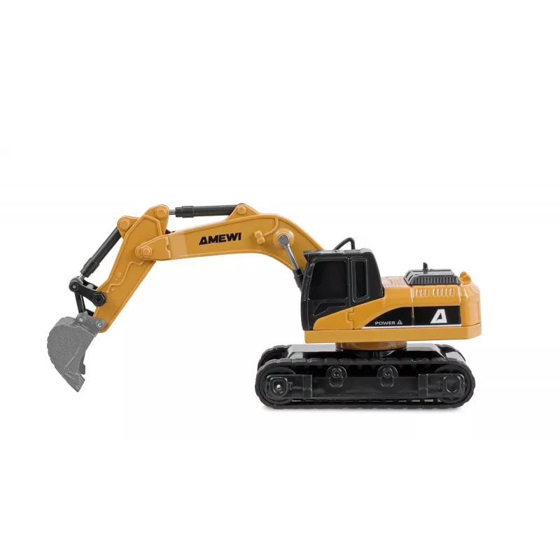 Model koparki RC Amewi 22747, skala 1:64, silnik elektryczny, dla dzieci od 6 lat