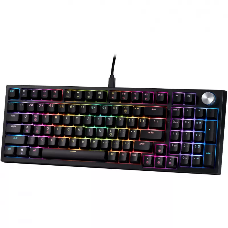Klawiatura gamingowa XPG SORCERER układ US czarna detaliczna (75261466)