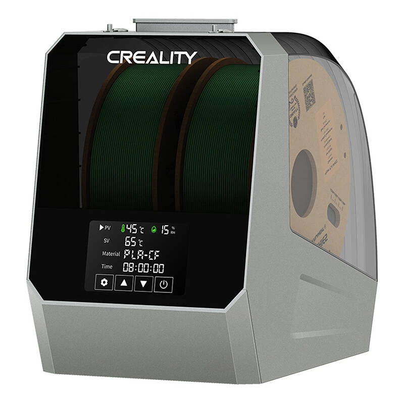 Suszarka do filamentu Creality Space Pi Plus — szara, do filamentów do drukarek 3D, 1 szt.