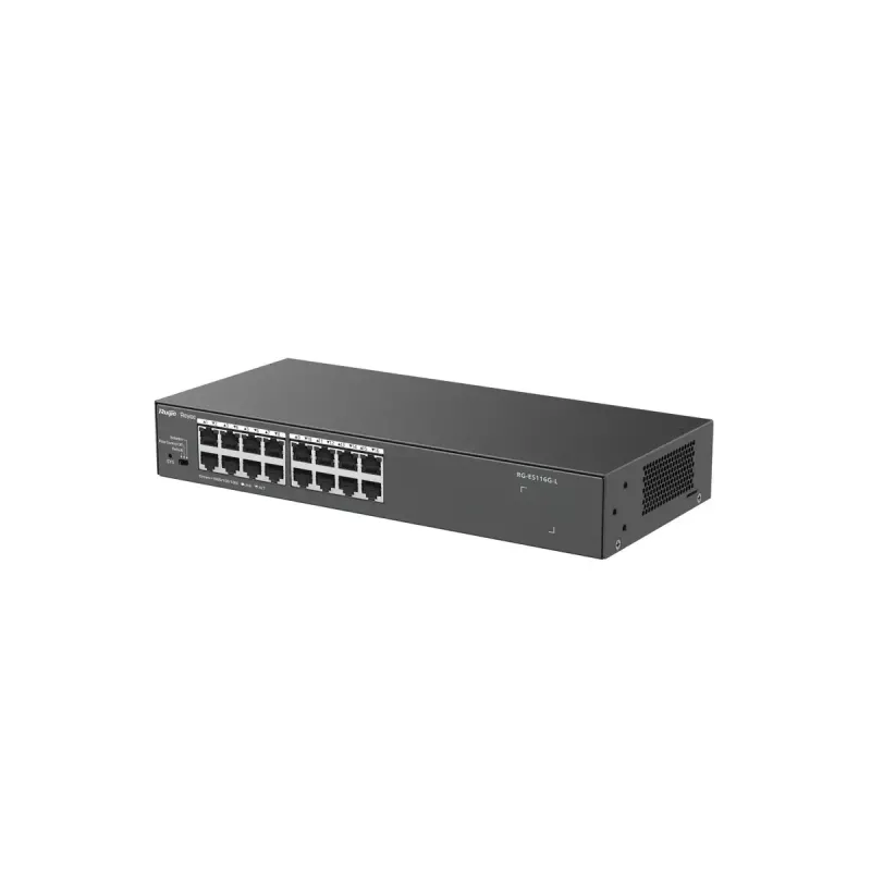 Niezarządzalny przełącznik Ruijie Networks RG-ES116G-L L2 Gigabit Ethernet 16 portów