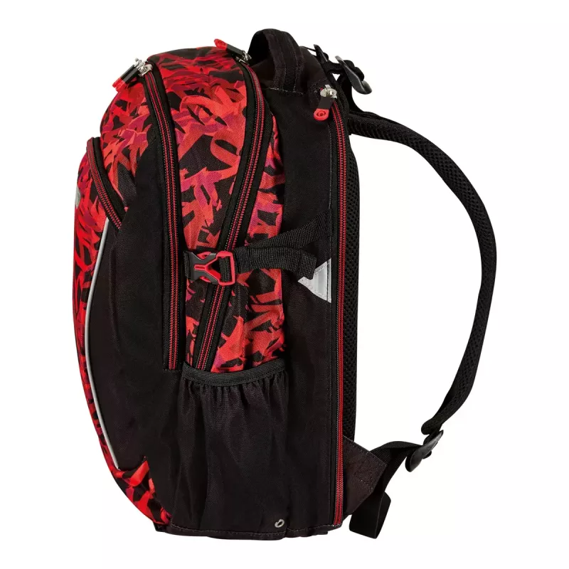 Sports backpack Herlitz Ultimate Graffiti Czarny czerwony
