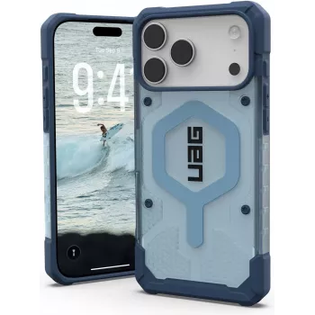 UAG Urban Armor Gear Bundle składający się z etui Pathfinder MagSafe i smyczy (odpinanej) | Apple iPhone 17 Pro Max | niebieskości (przezroczysty) i czarny/grafitowy | 1145521BV03 (1145521BV03)