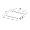 Półka Multibrackets M Public Display Stand Shelf Czarna