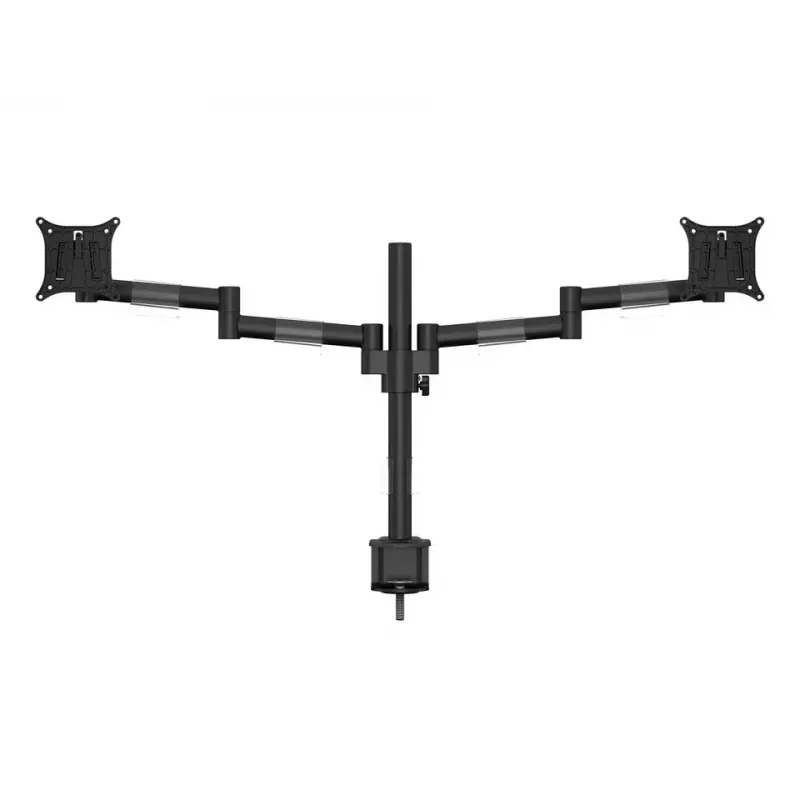 Multibrackets M VESA Deskmount Officeline Dual Czarny Clamp/Bolt-through 16kg 15-30in