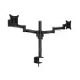 Multibrackets M VESA Deskmount Officeline Dual Czarny Clamp/Bolt-through 16kg 15-30in
