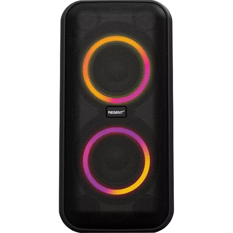 Głośnik Bluetooth FERGUSON REGENT Power Audio 400BT RGB 60W FM USB AUX DSP Czarny