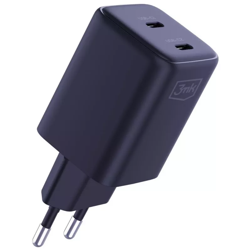 Ładowarka 3MK Hyper Charger PD 45W GaN QC4+ PPS — Szybka ładowarka USB-C PD GaN 45 W
