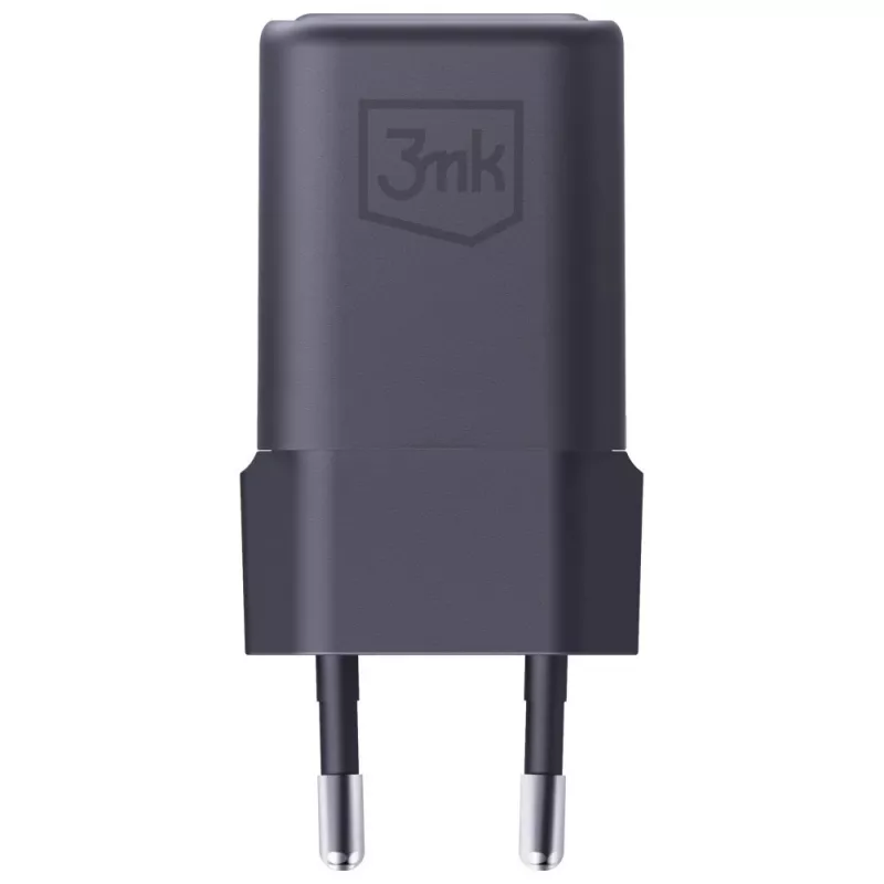 Ładowarka 3MK Hyper Charger PD 33W GaN QC4+ czarna — szybka ładowarka PD 33 W z technologią GaN
