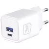 Ładowarka sieciowa 3MK Hyper Charger PD 33W GaN QC4+ biała — USB‑C PD 33W, GaN, Quick Charge 4+