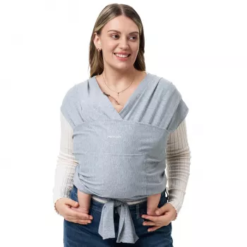 Momcozy Baby Wrap Carrier szary