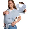 Momcozy Baby Wrap Carrier szary