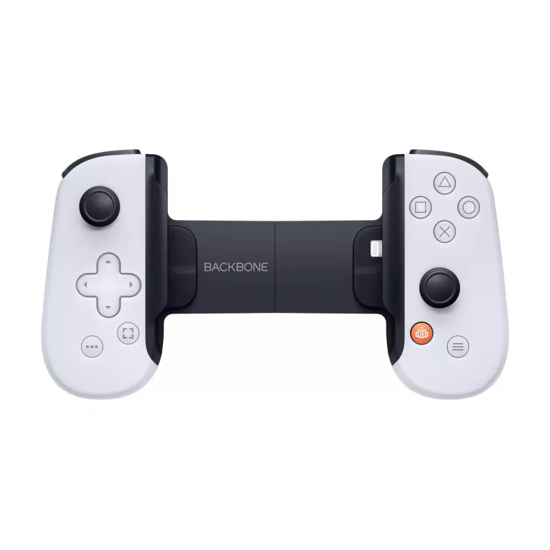 Gamepad Backbone One for iPhone PlayStation Edition biały — przewodowy kontroler Lightning dla PC, PlayStation, Xbox, iOS