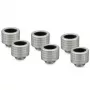 Thermal Grizzly DeltaMate Fitting HT14 Matowy Nikiel 6 szt. — akcesorium do materiału termoprzewodzącego