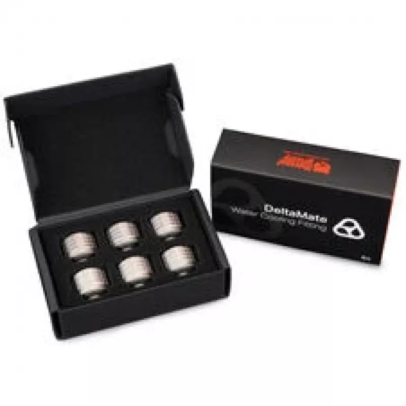 Thermal Grizzly DeltaMate Fitting HT14 Matowy Nikiel 6 szt. — akcesorium do materiału termoprzewodzącego