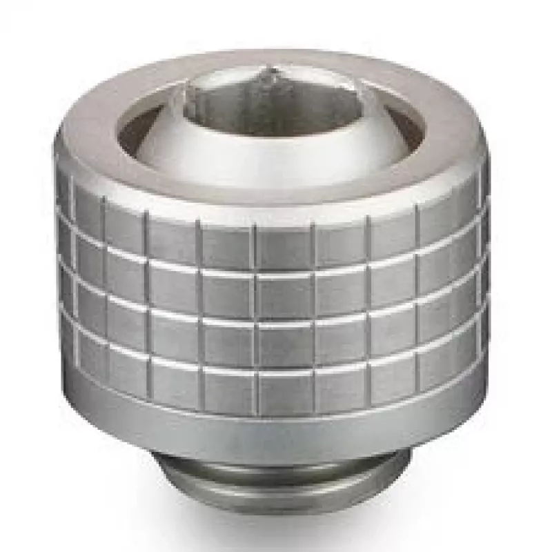 Thermal Grizzly DeltaMate Fitting ST13 Matowy Nikiel – metalowa złączka do bloku wodnego DeltaMate