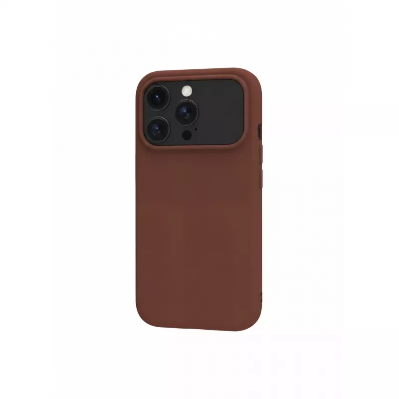 dbramante 1928 Roskilde MS - skórzane etui do iPhone 17 Pro Max kompatybilne z MagSafe (ciemny brąz)