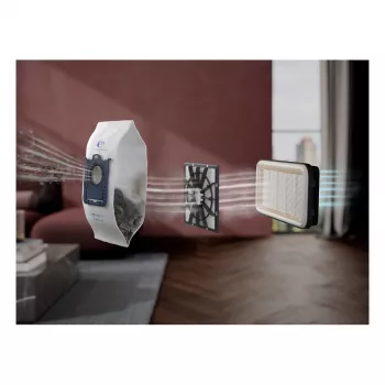 Odkurzacz bezworkowy AEG AB51C1DR5B — suche 3 l worek na kurz, 750 W, filtr higieniczny, czerwony
