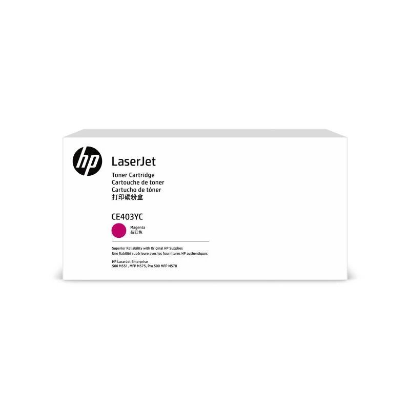 Kaseta HP CONTRACT nr 507Y HP507Y HP 507Y magenta (CE403YC)