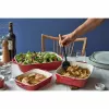 ZWILLING Staub Ceramiczny prostokątny zestaw do pieczenia 3 szt., czerwony, maks. 300°C