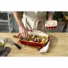 ZWILLING Staub Ceramiczny prostokątny zestaw do pieczenia 3 szt., czerwony, maks. 300°C