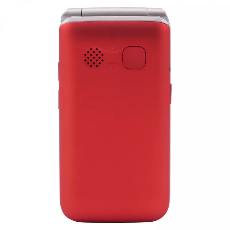 Telefon z klapką Olympia VITUS 4G — 2,8 cala (7,11 cm) LCD, Bluetooth, radio FM, 147 g, czerwony