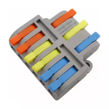 Wewnętrzny łącznik kablowy Synergy21 S21-COMP-250224 — 3 wejścia, 6 wyjść