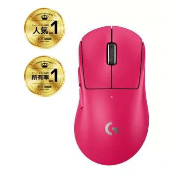 Mysz Logitech G 910-007374 praworęczna RF bezprzewodowa optyczna 44 000 DPI 1 ms 5 przycisków magenta
