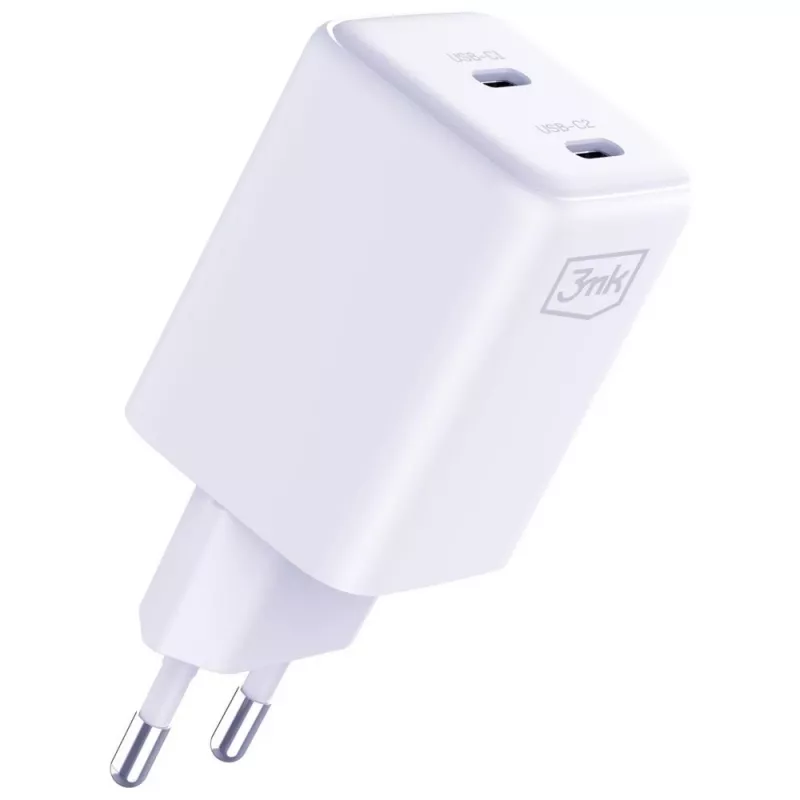 3MK Hyper Charger PD 45W GaN QC4+ PPS — Szybka ładowarka USB-C 45W