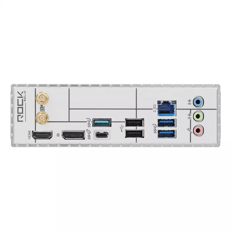 Płyta główna ASRock B860M Rock WiFi (mATX, Intel LGA 1851, DDR5, HDMI, DisplayPort)
