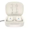 Zestaw słuchawkowy Belkin SoundForm Anywhere — douszny przewodowy i bezprzewodowy (USB-C, Bluetooth), biały, 4 g