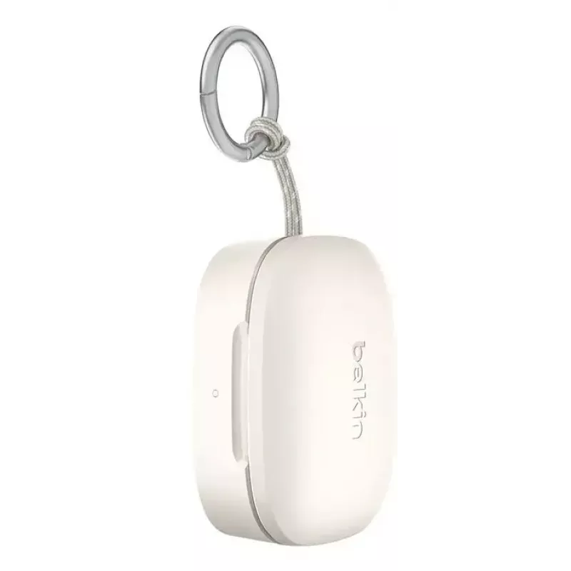 Zestaw słuchawkowy Belkin SoundForm Anywhere — douszny przewodowy i bezprzewodowy (USB-C, Bluetooth), biały, 4 g