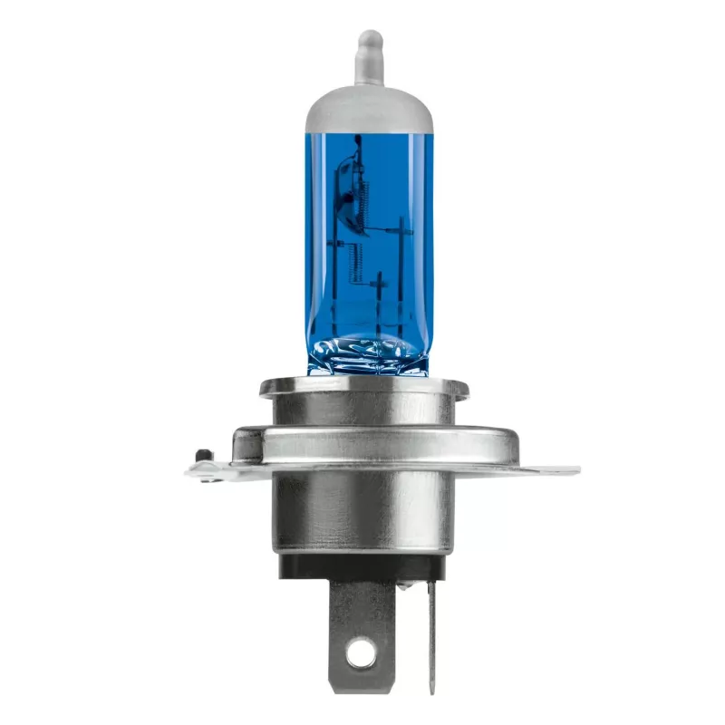 Żarówka halogenowa Neolux H4 niebieski Power Light 2 szt. — 12 V, 100/90 W