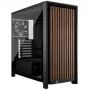 Obudowa PC CORSAIR Mid-Tower FRAME 4000D RS Wood — Czarna / Orzech