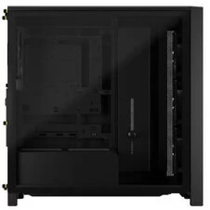 Obudowa PC CORSAIR Mid-Tower FRAME 4000D RS Wood — Czarna / Orzech