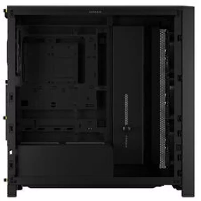Obudowa PC CORSAIR Mid-Tower FRAME 4000D RS Wood — Czarna / Orzech