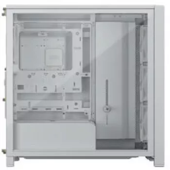 Mid-Tower PC Case CORSAIR FRAME 4000D RS Wood biały/Oak, Mid-Tower ATX-Kompatybilny, Tempered Glass