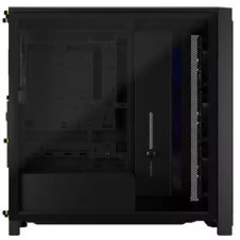 Obudowa PC Corsair FRAME 4000X RS Mid-Tower Czarna RGB-Fan 4x RS120 PWM
