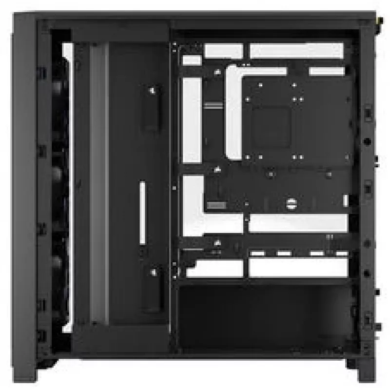 Obudowa PC Corsair FRAME 4000X RS Mid-Tower Czarna RGB-Fan 4x RS120 PWM