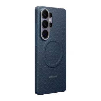 SAMSUNG Carbon Magnet etui do Galaxy S26 Ultra Ciemnoniebieski (EF-KS948SCEGWW)