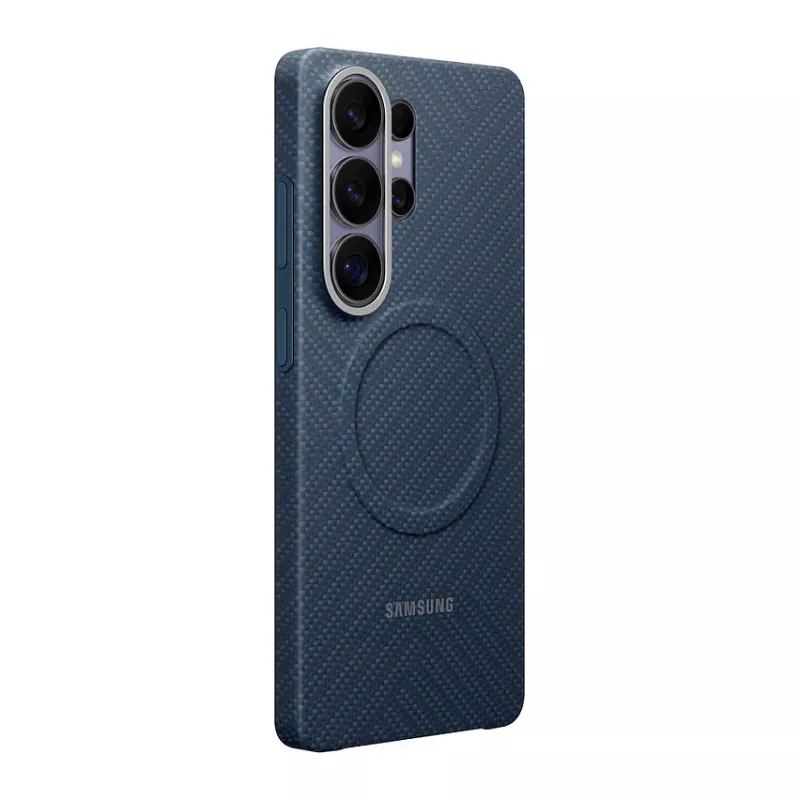 SAMSUNG Carbon Magnet etui do Galaxy S26 Ultra Ciemnoniebieski (EF-KS948SCEGWW)