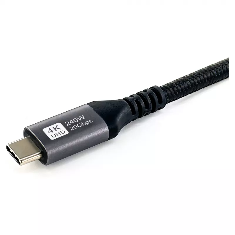 Kabel EQUIP USB4 Gen 2x2 C–C 3,0 m, PD 100W, 4K/60Hz, 20 Gb/s, czarny