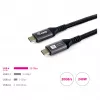 Kabel EQUIP USB4 Gen 2x2 C–C 3,0 m, PD 100W, 4K/60Hz, 20 Gb/s, czarny