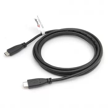 Kabel USB-C na USB-C 2.0 EQUIP 128833, 0,5 m, PD 60 W, 0,48 Gbit/s, styki niklowane, czarny